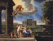 Francesco Albani TOilet of Venus painting